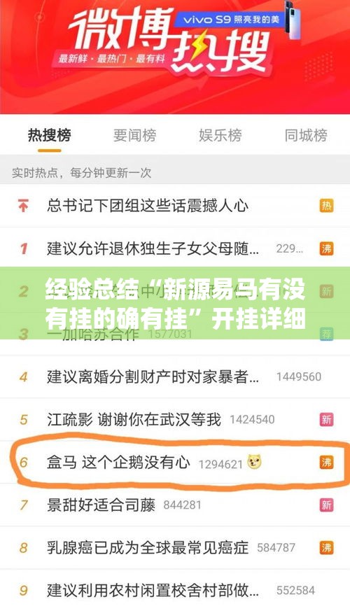经验总结“新源易马有没有挂的确有挂”开挂详细教程