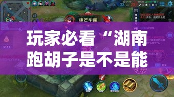 玩家必看“湖南跑胡子是不是能开挂真可以装挂 玩家必看“湖南跑胡子是不是能开挂真可以装挂