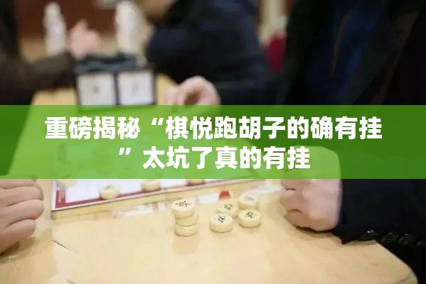 重磅揭秘“棋悦跑胡子的确有挂”太坑了真的有挂