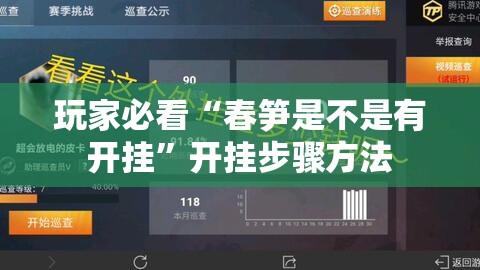 玩家必看“春笋是不是有开挂”开挂步骤方法