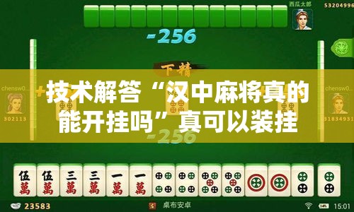 技术解答“汉中麻将真的能开挂吗”真可以装挂