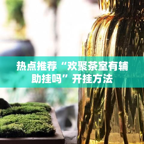 热点推荐“欢聚茶室有辅助挂吗”开挂方法