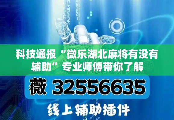 科技通报“微乐湖北麻将有没有辅助”专业师傅带你了解