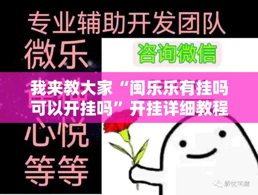 我来教大家“闽乐乐有挂吗可以开挂吗”开挂详细教程
