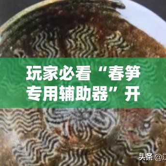 玩家必看“春笋专用辅助器”开挂详细方法