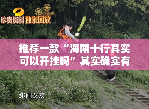 推荐一款“海南十行其实可以开挂吗”其实确实有挂