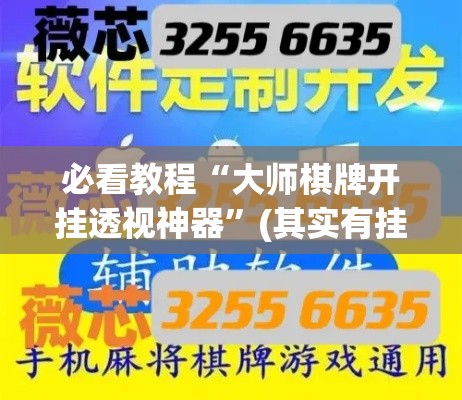 必看教程“大师棋牌开挂透视神器”(其实有挂)