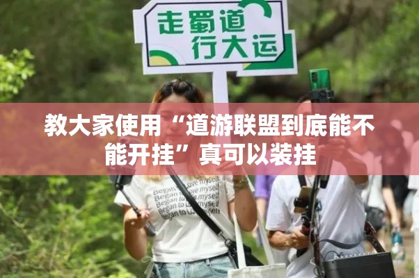 教大家使用“道游联盟到底能不能开挂	”真可以装挂