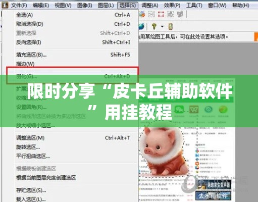 限时分享“皮卡丘辅助软件”用挂教程