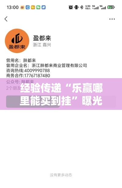 经验传递“乐赢哪里能买到挂”曝光透视猫腻