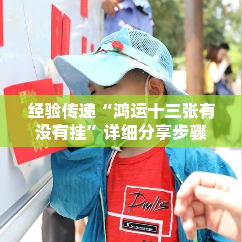 经验传递“鸿运十三张有没有挂	”详细分享步骤