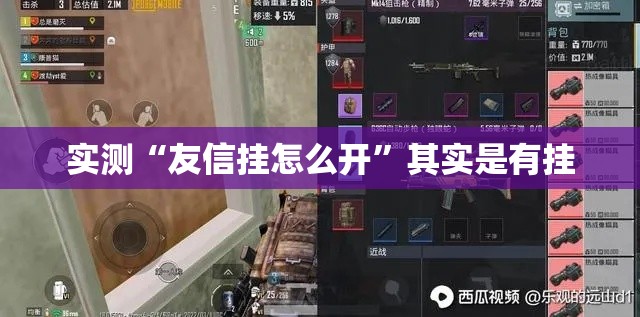 实测“友信挂怎么开”其实是有挂