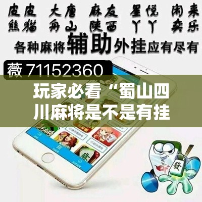 玩家必看“蜀山四川麻将是不是有挂吗”确实能开挂 