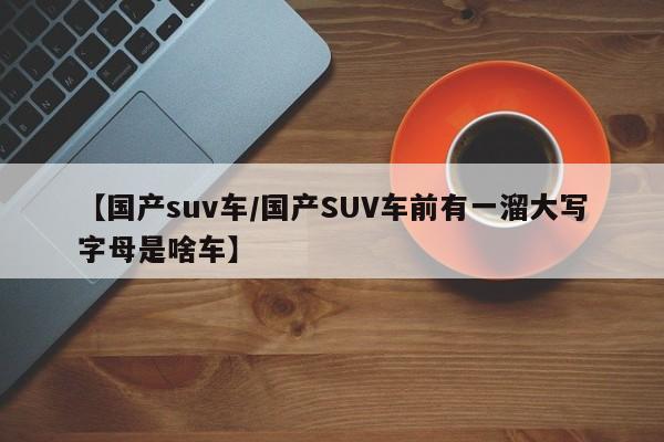 【国产suv车/国产SUV车前有一溜大写字母是啥车】
