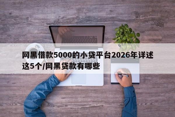 网黑借款5000的小贷平台2026年详述这5个/网黑贷款有哪些