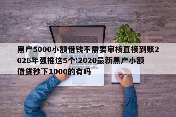 黑户5000小额借钱不需要审核直接到账2026年强推这5个:2020最新黑户小额借贷秒下1000的有吗