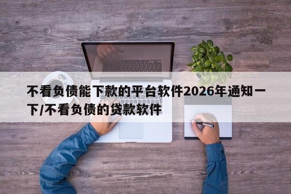 不看负债能下款的平台软件2026年通知一下/不看负债的贷款软件