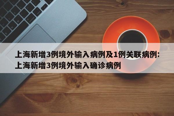上海新增3例境外输入病例及1例关联病例:上海新增3例境外输入确诊病例