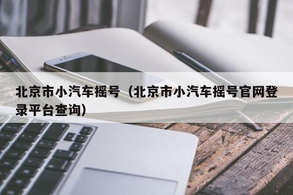 北京市小汽车摇号（北京市小汽车摇号官网登录平台查询）
